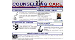 Desktop Screenshot of counselling-care.it